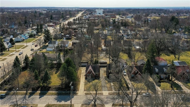 drone / aerial view