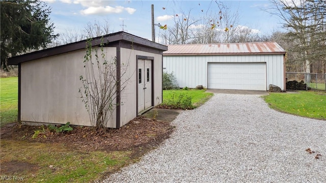 view of outbuilding featuring an outbuilding