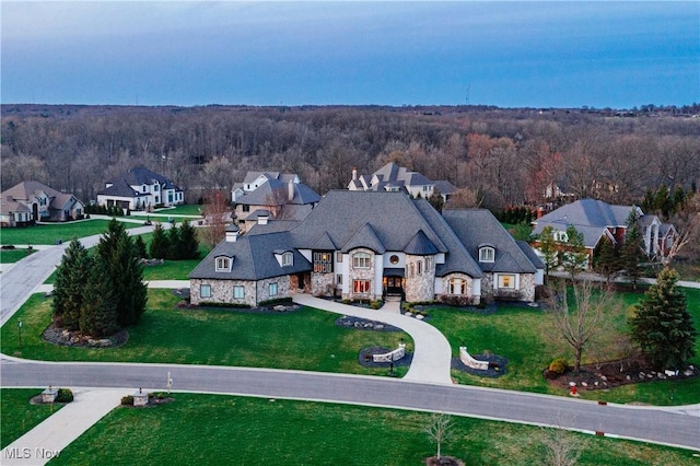 3377 E Galloway Dr, Richfield, OH 44286 - drone / aerial view with a view of trees
