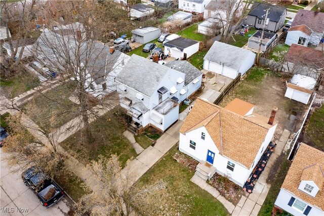 13908 Highlandview Ave, Cleveland, OH 44135 - drone / aerial view with a residential view