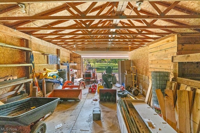 7319 Guilford Rd, Seville, OH 44273 - interior space featuring a garage