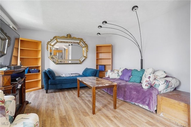 living room featuring wood finished floors