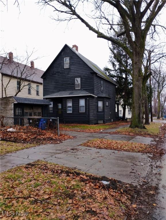 6010 Maurice Ave, Cleveland, OH 44127 - exterior space with a chimney
