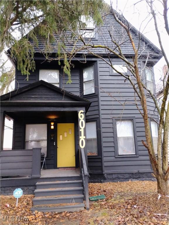 6010 Maurice Ave, Cleveland, OH 44127 - view of front of property featuring covered porch