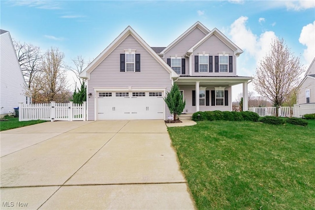 4643 Pebble Creek Ct, Peninsula, OH 44264 - traditional-style house featuring a garage, driveway, and covered porch