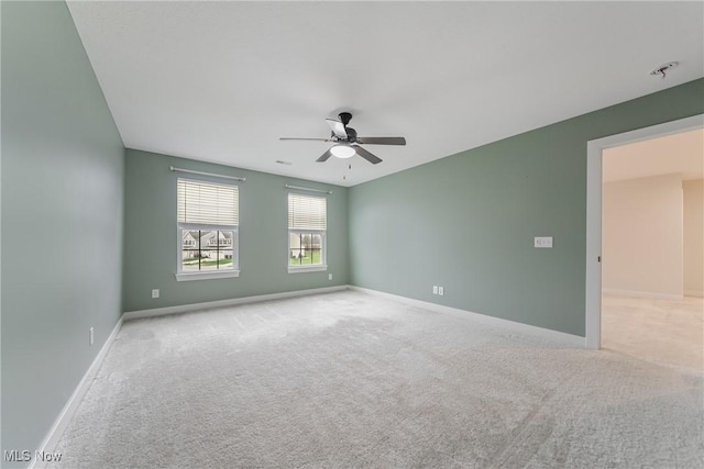 4643 Pebble Creek Ct, Peninsula, OH 44264 - carpeted spare room with a ceiling fan and baseboards