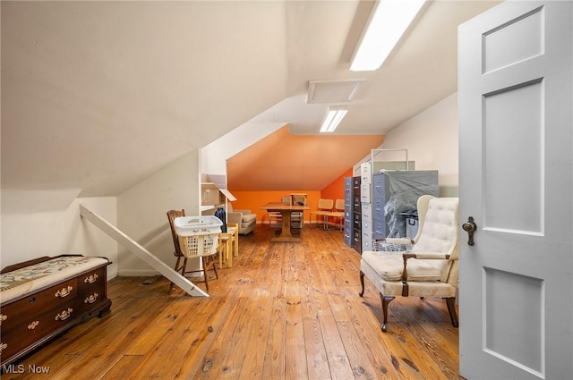 2691 Rocklyn Rd, Shaker Heights, OH 44122 - additional living space with wood-type flooring and lofted ceiling