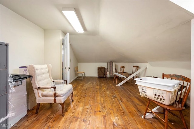 2691 Rocklyn Rd, Shaker Heights, OH 44122 - bonus room with vaulted ceiling and hardwood / wood-style floors