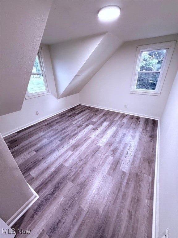 270 Coitsville Rd, Campbell, OH 44405 - bonus room with vaulted ceiling, healthy amount of natural light, and wood finished floors