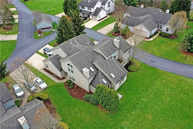 345 S Linden Ct, Warren, OH 44484 - aerial view with a residential view