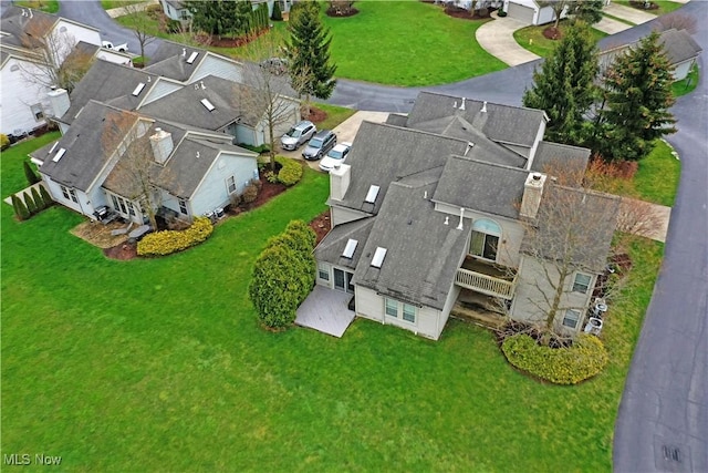 345 S Linden Ct, Warren, OH 44484 - bird's eye view with a residential view