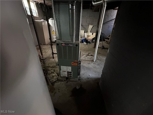 utilities with gas water heater