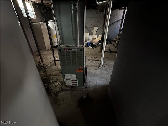 utilities with gas water heater