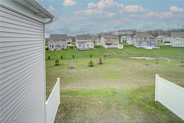 850-4 Dipper Ln, Aurora, OH 44202 - view of yard featuring fence and a residential view