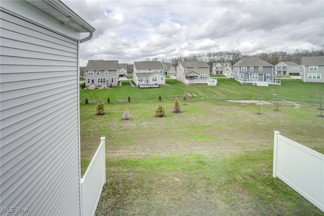 850-4 Dipper Ln, Aurora, OH 44202 - view of yard with fence and a residential view