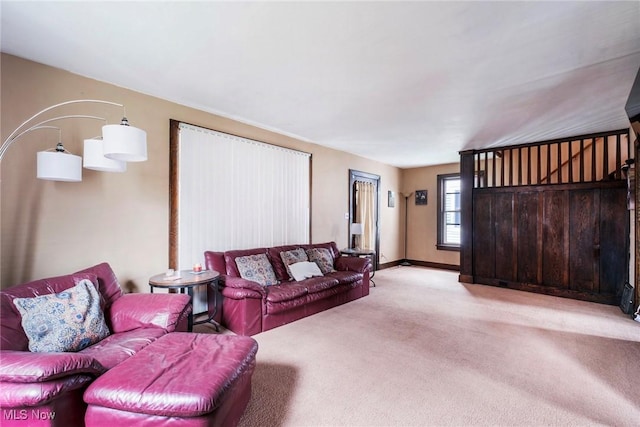 120 Sayers Ave, Niles, OH 44446 - living room featuring carpet flooring and baseboards