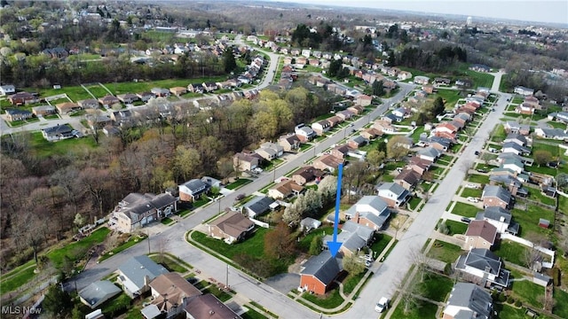 260 Scenery Dr, Weirton, WV 26062 - drone / aerial view featuring a residential view