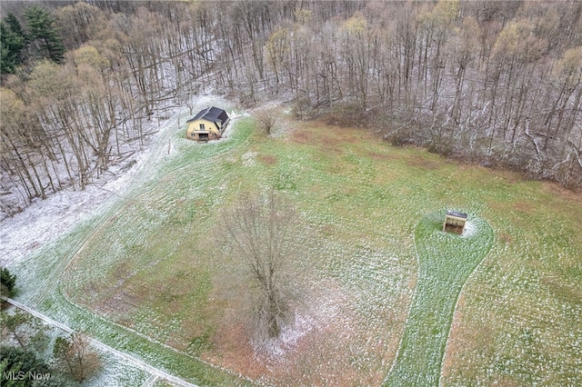 drone / aerial view