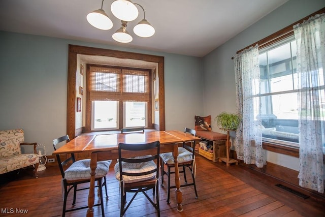 144 S Walnut St, Gnadenhutten, OH 44629 - dining space with hardwood / wood-style floors