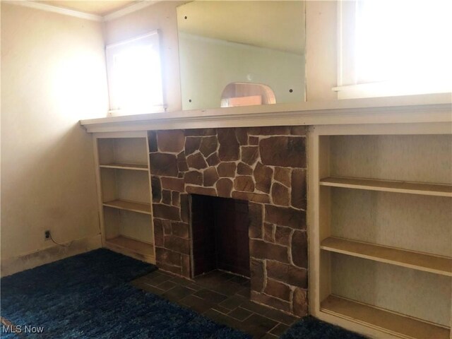 3331-33 W St, Weirton, WV 26062 - room details with a fireplace and ornamental molding