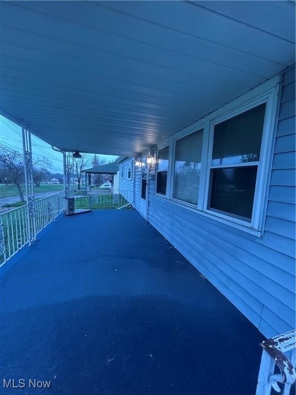 2424 Mccartney Rd, Youngstown, OH 44505 - view of patio / terrace with a carport