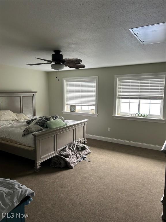 1252 Tri Motor Dr Unit 213, Put-In-Bay, OH 43456 - bedroom with carpet flooring and a ceiling fan