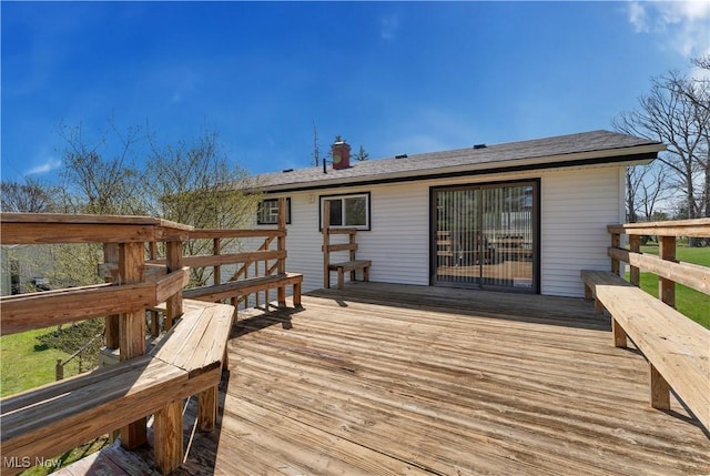 1863 Beaver Trl, Mineral Ridge, OH 44440 - view of deck
