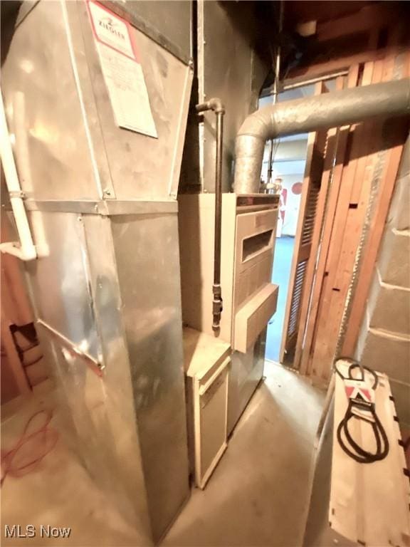 view of utility room
