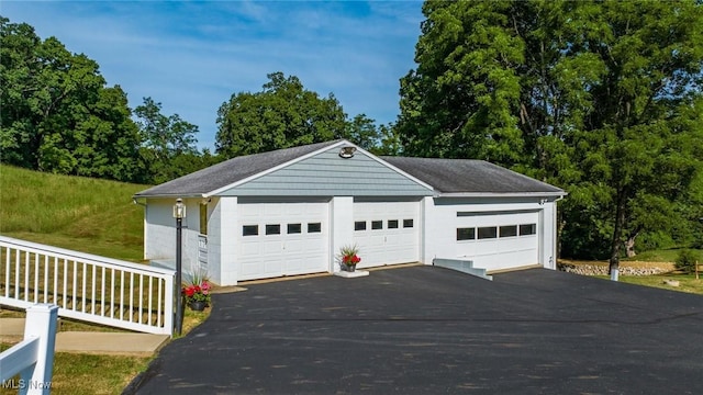 165 Reservoir Rd, New Concord, OH 43762 - view of detached garage