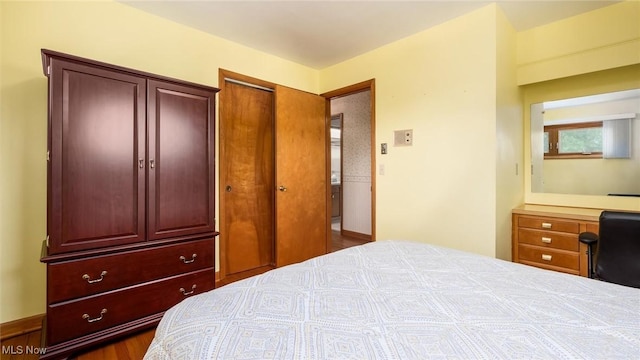 165 Reservoir Rd, New Concord, OH 43762 - bedroom featuring a closet