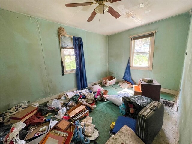 276 Drain St, East Liverpool, OH 43920 - bedroom featuring a ceiling fan