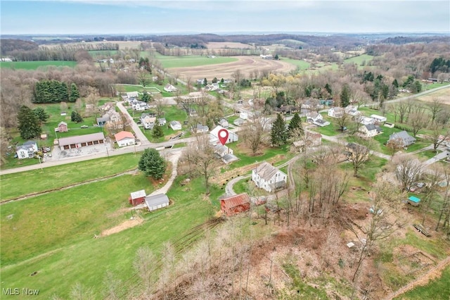 drone / aerial view