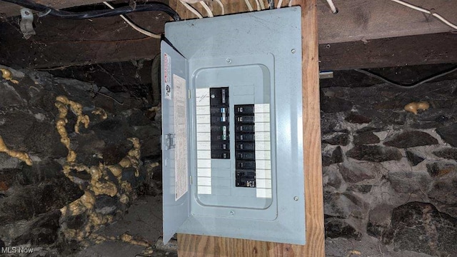utilities with electric panel