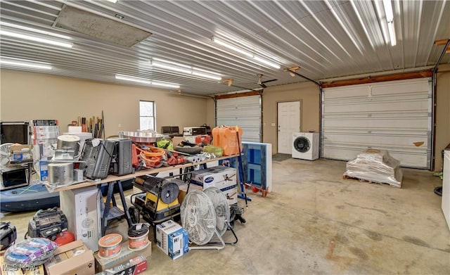 7345 Township Road 319, Millersburg, OH 44654 - garage with washer / dryer