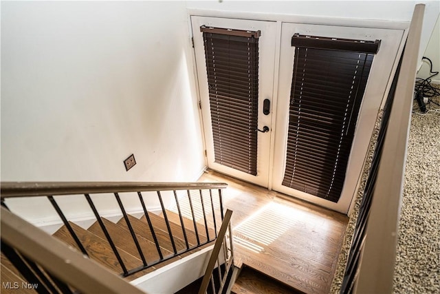 161 Bentwillow Dr, Niles, OH 44446 - staircase with wood finished floors