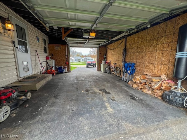 106 N Surry Rd, East Liverpool, OH 43920 - garage featuring a garage door opener