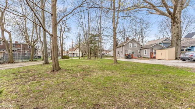 804 E Ave, Elyria, OH 44035 - view of yard with fence and a residential view