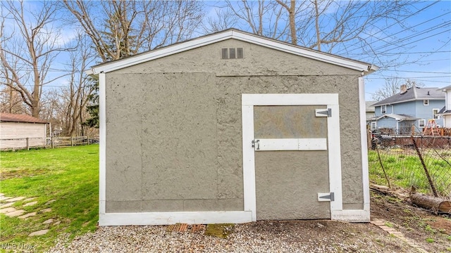 804 E Ave, Elyria, OH 44035 - view of shed with fence