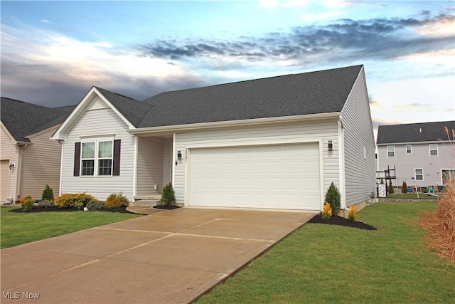 38581 Ranally Way, Willoughby, OH 44094 - view of front of house featuring a front yard, driveway, and an attached garage