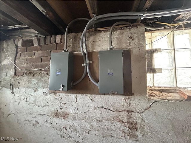 view of utility room