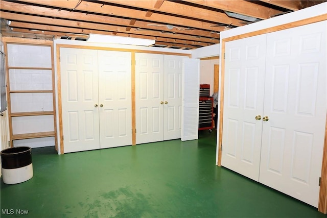 126 Vine St, Mingo Junction, OH 43938 - view of unfinished below grade area