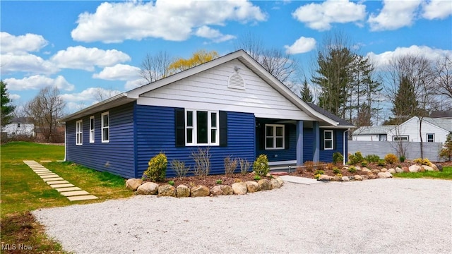 bungalow featuring covered porch