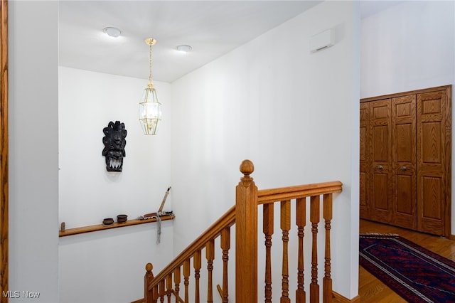 interior space featuring wood finished floors