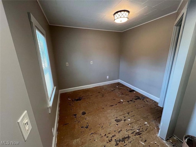 7431 Middlebranch Ave NE, Canton, OH 44721 - unfurnished room with baseboards and ornamental molding