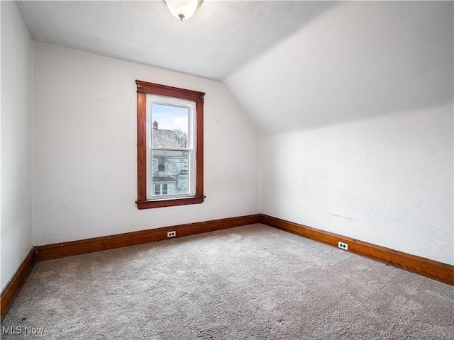 1821 Kenneth Ave, Cleveland, OH 44109 - bonus room with carpet floors, lofted ceiling, and baseboards