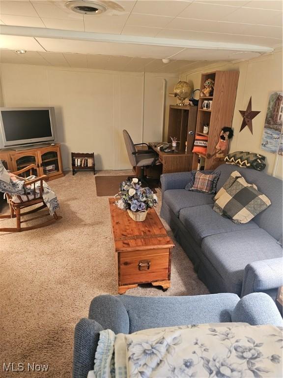 445 N 18th St, Sebring, OH 44672 - living room featuring carpet