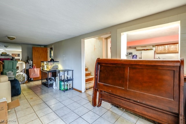 1865 9th St SW, Akron, OH 44314 - interior space featuring stairs and light tile patterned flooring