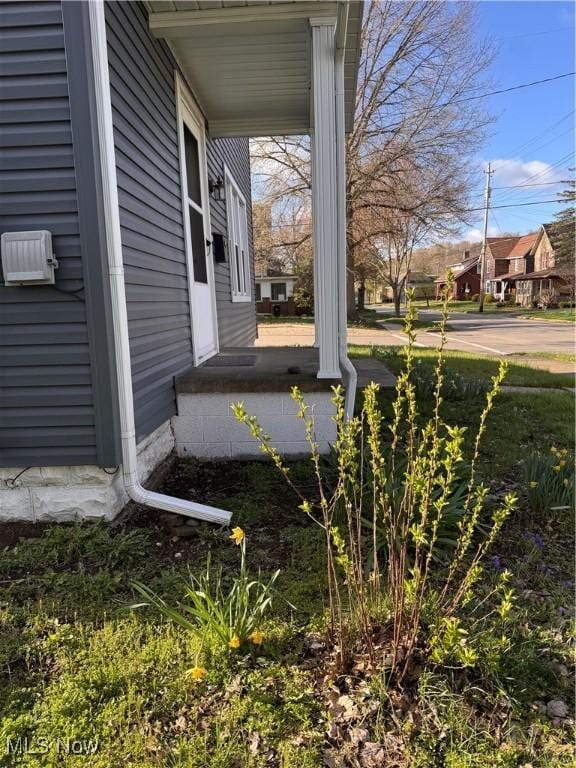 204 N Spring St, Loudonville, OH 44842 - view of yard with covered porch