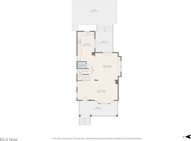 1881 W 65th St, Cleveland, OH 44102 - home floor plan