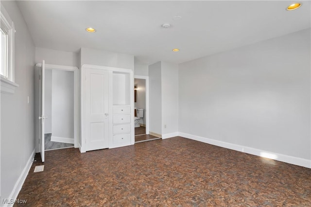 3533 Carlyle Ave, Cleveland, OH 44109 - unfurnished bedroom with recessed lighting and baseboards